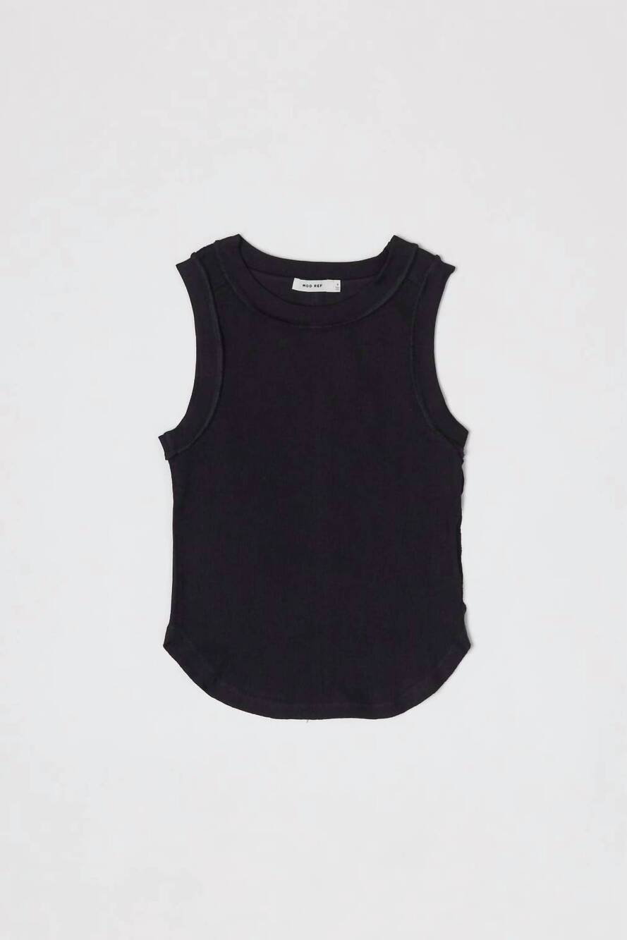 NEW MOD REF women's sharon top in black